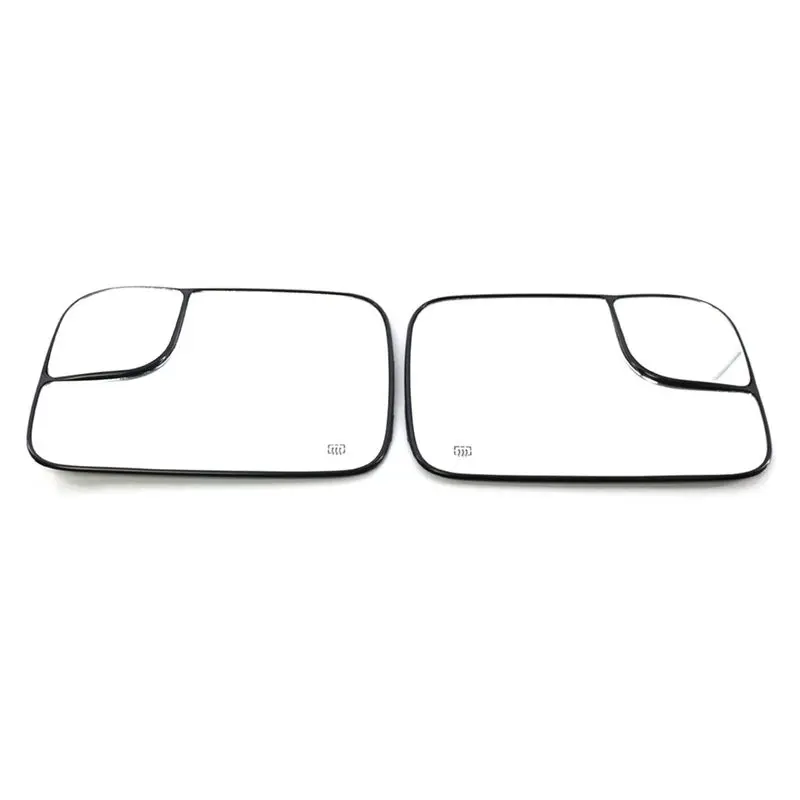 

ABHY-Rearview Mirror Lenses Tropical Blind Spot Angle Glass Lenses For Dodge Ram 1500 2500 3500 2005-2008 5161011AA 5161010AA