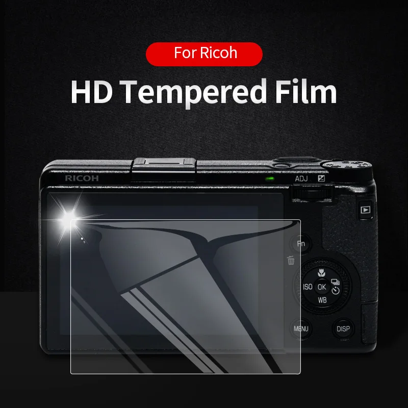 For Ricoh Camera Screen Protector Film GR3/GR3X Tempered Glass Scratch-Proof Explosion Protection