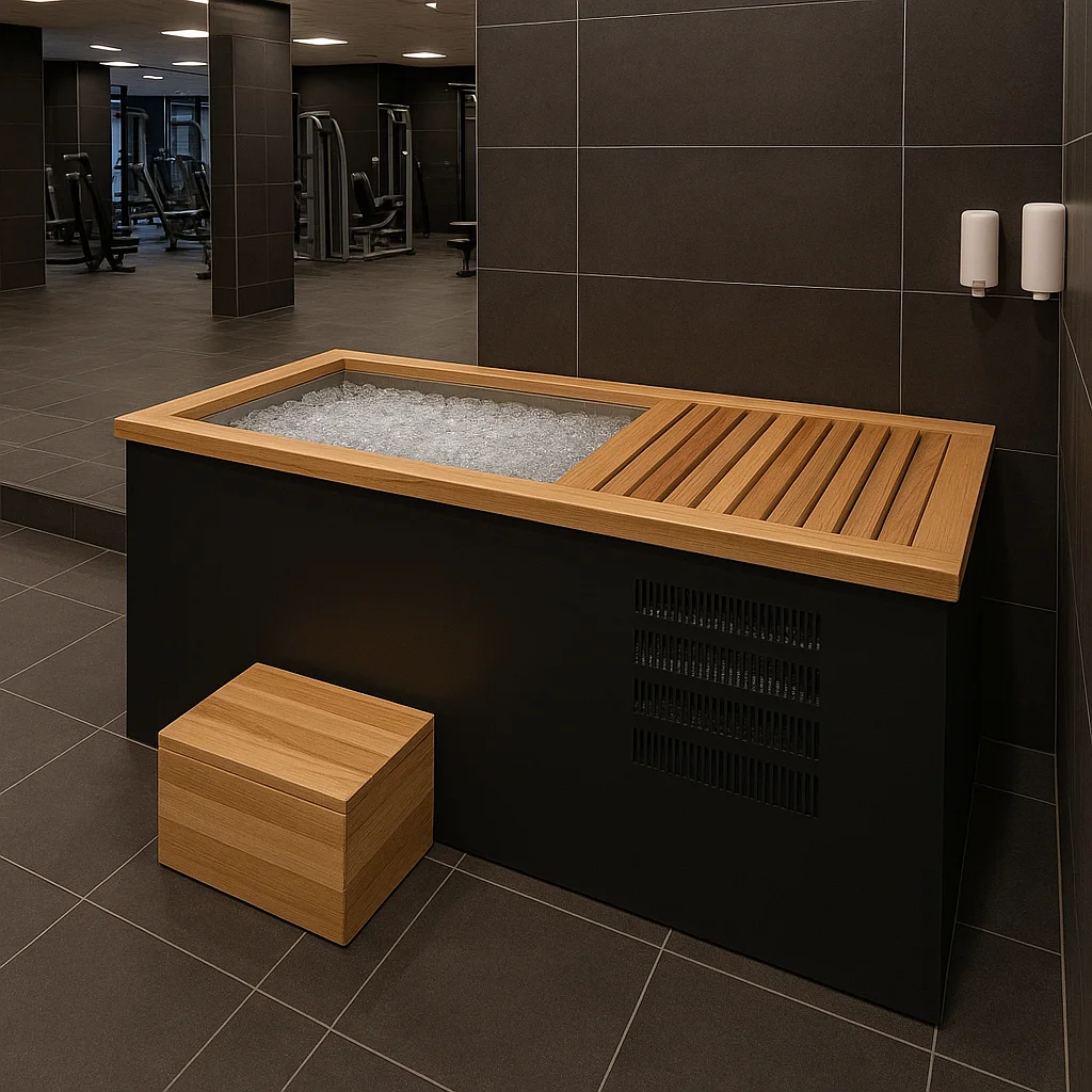 Modern Design Spa Tubs New Water Chiller Hydrotherapy Ice Bath Barrel Optional Outdoor Installation Whirlpool Massage Soaking