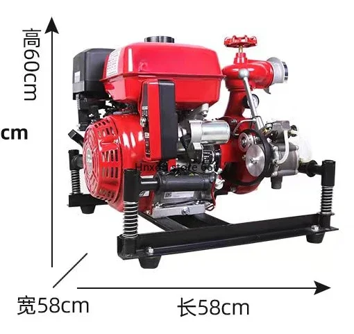 Hand lift motor fire pump high pressure self priming diesel engine water pump