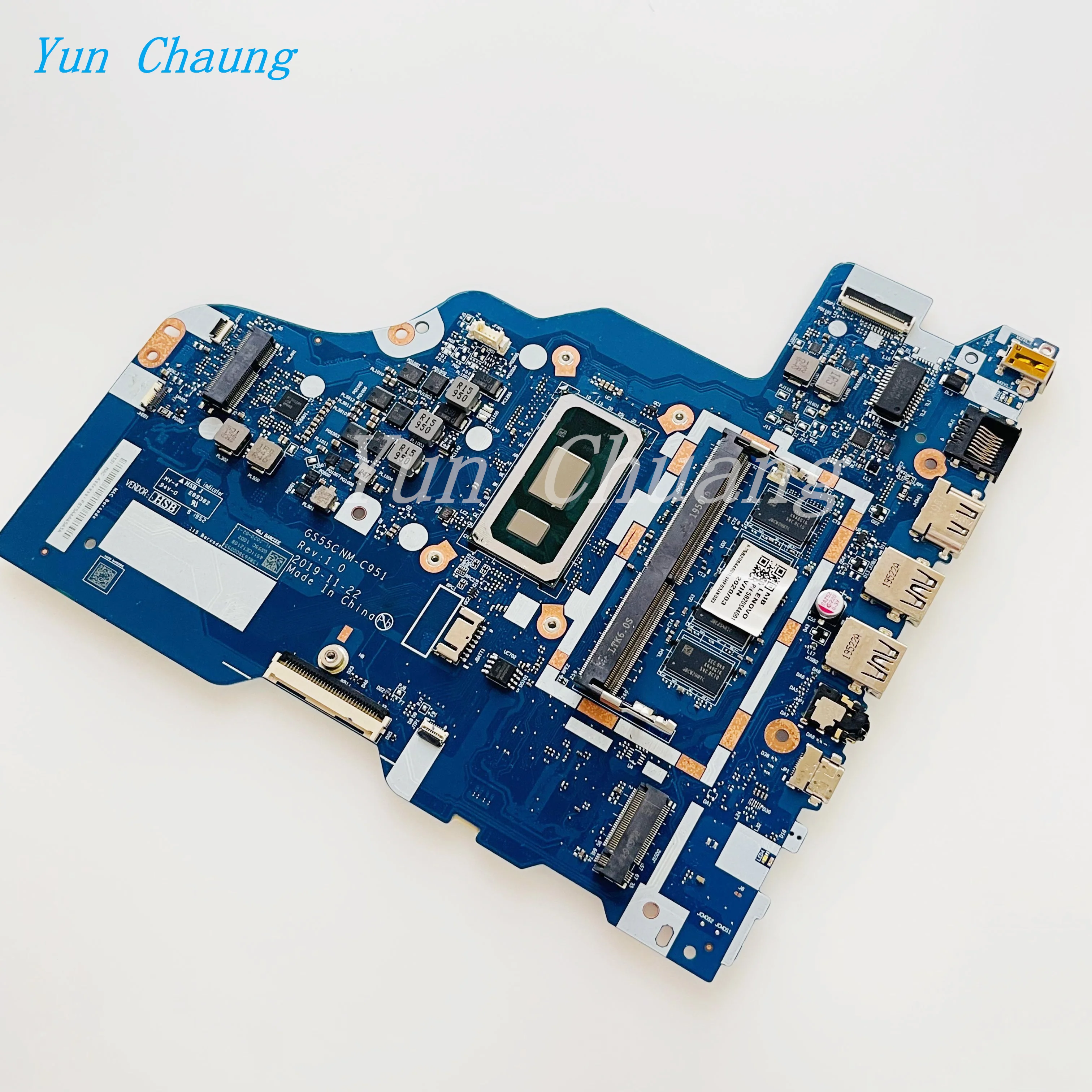 GS55C NM-C951 For Lenovo IdeaPad L3-15IML05 Laptop Motherboard