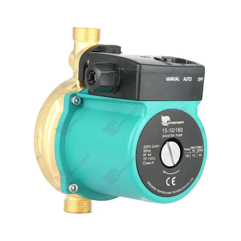 

Full Automatic Booster Brass Body Circulation Pump Pressure Pump for Shower