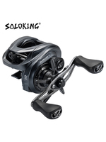 SOLOKING FLYPLUM R2 Baitcasting Reel 6+1BB 159gram Fishing Reel 5KG Drag 8.1 Gear Ratio Drag Clicker Sound Baitcaster Reel