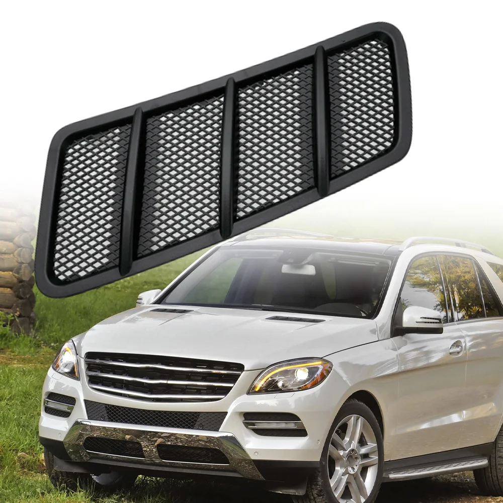 

Front Hood Bonnet Grille Grill Vent Cover Trim Left/Right for Mercedes-Benz W166 2012 2013 2014 2015 1668800105 1668800205