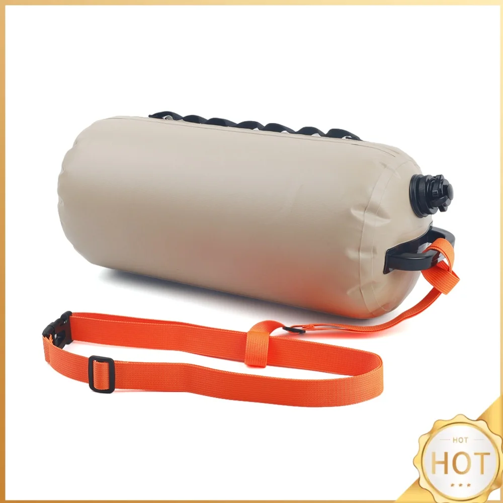 Swimming Buoy Multifunctional Swim Buoy Float with Belt Water Weight Bag Water Container Bag for Camping Swimming