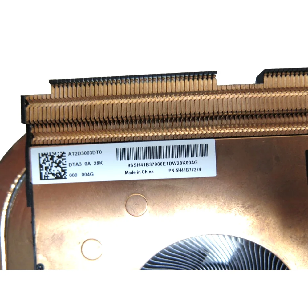For Lenovo For ThinkPad T14 Gen 3 21AH 21AJ P14s Gen 3 21AK 21AL 5H41B77274 For Delta SWG Laptop Heatsink&Fan