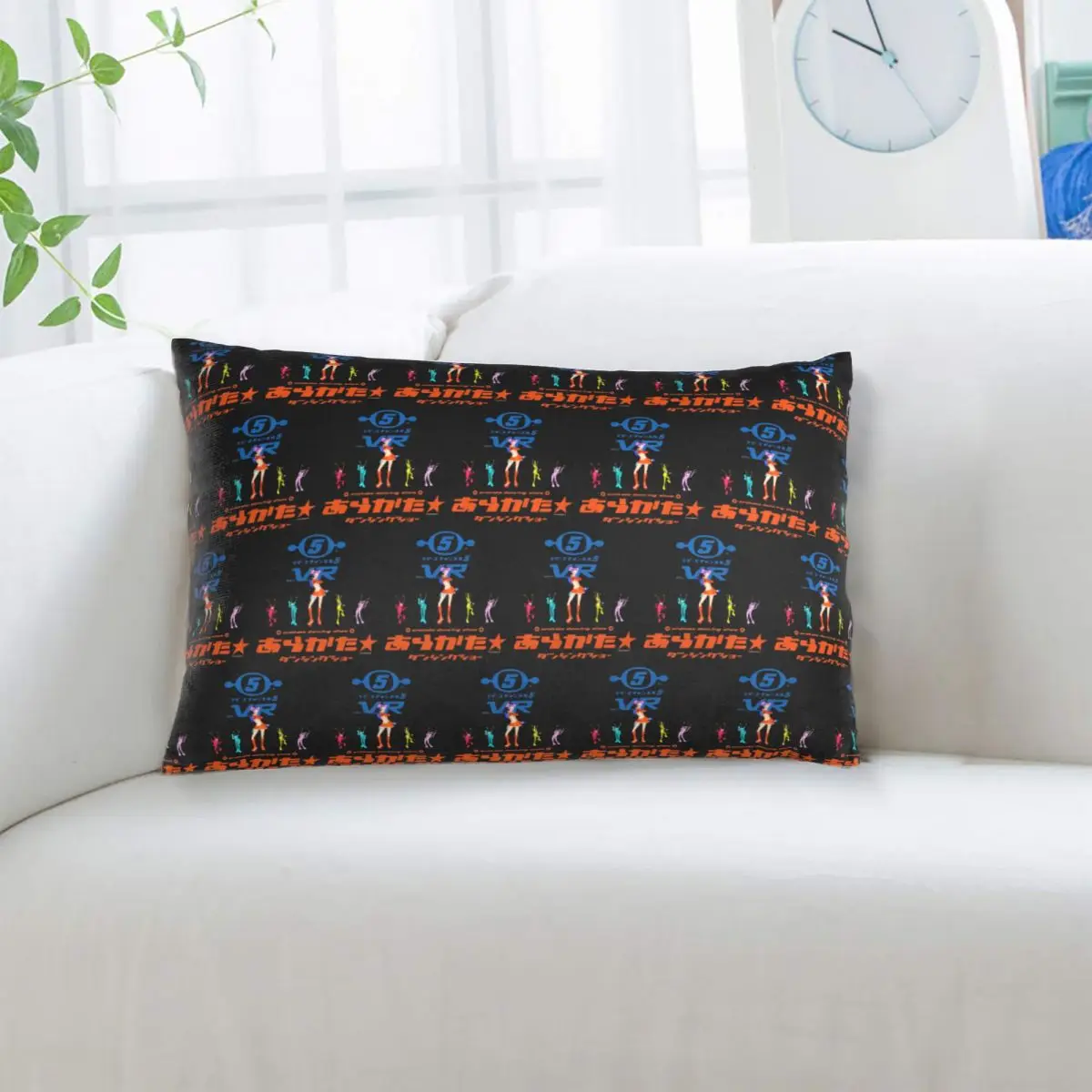 Space Channel 5 Ulalas Swingin Report Show Rectangle Pillowcase Cushion Cover Decorative Bedroom Bed Home Comfort Throw Pillow
