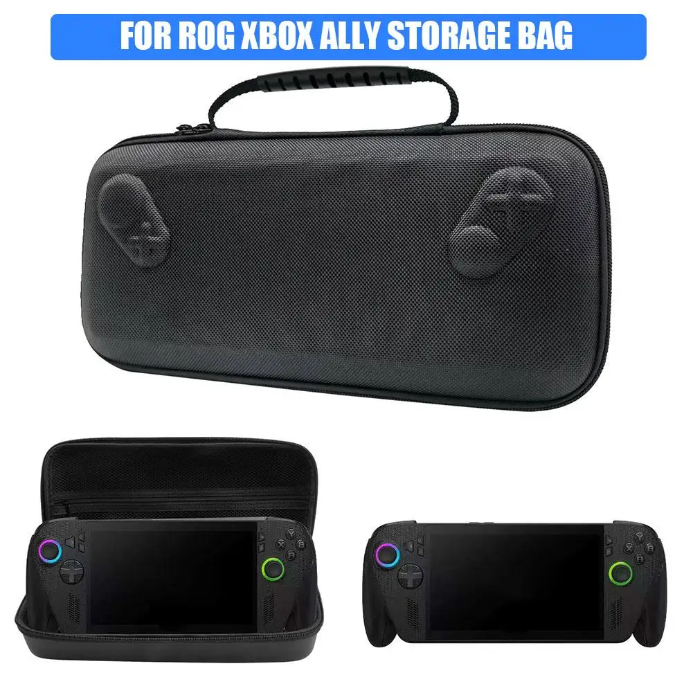Étui de transport rigide pour ASUS ROG Ally X, coque EVA antichoc, sac de voyage portable avec poignée, pochette de protection