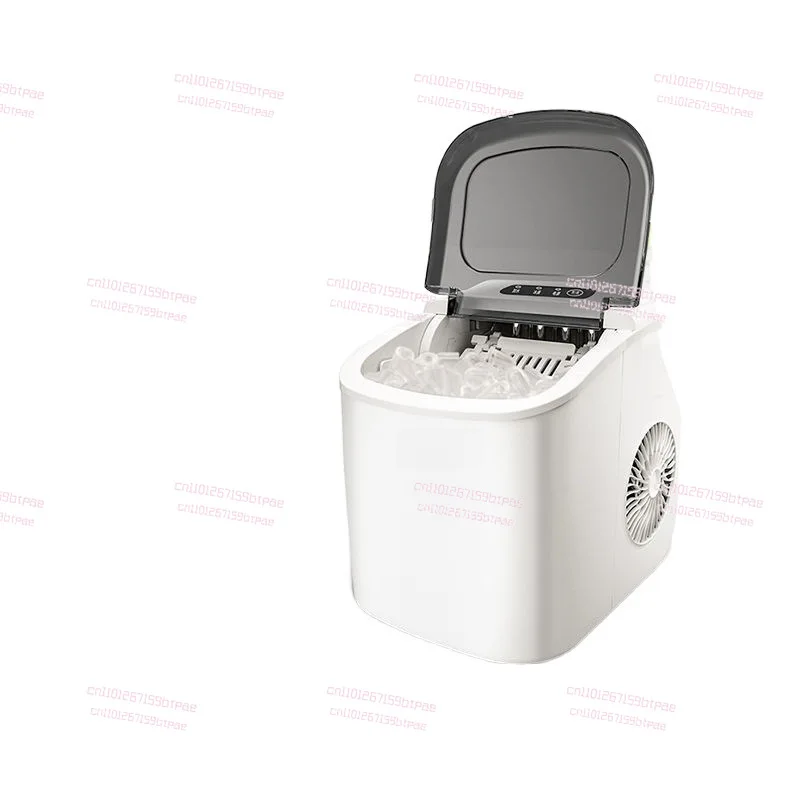 

Ice machine small milk tea shop commercial 15kg household mini dormitory ice cube making machine