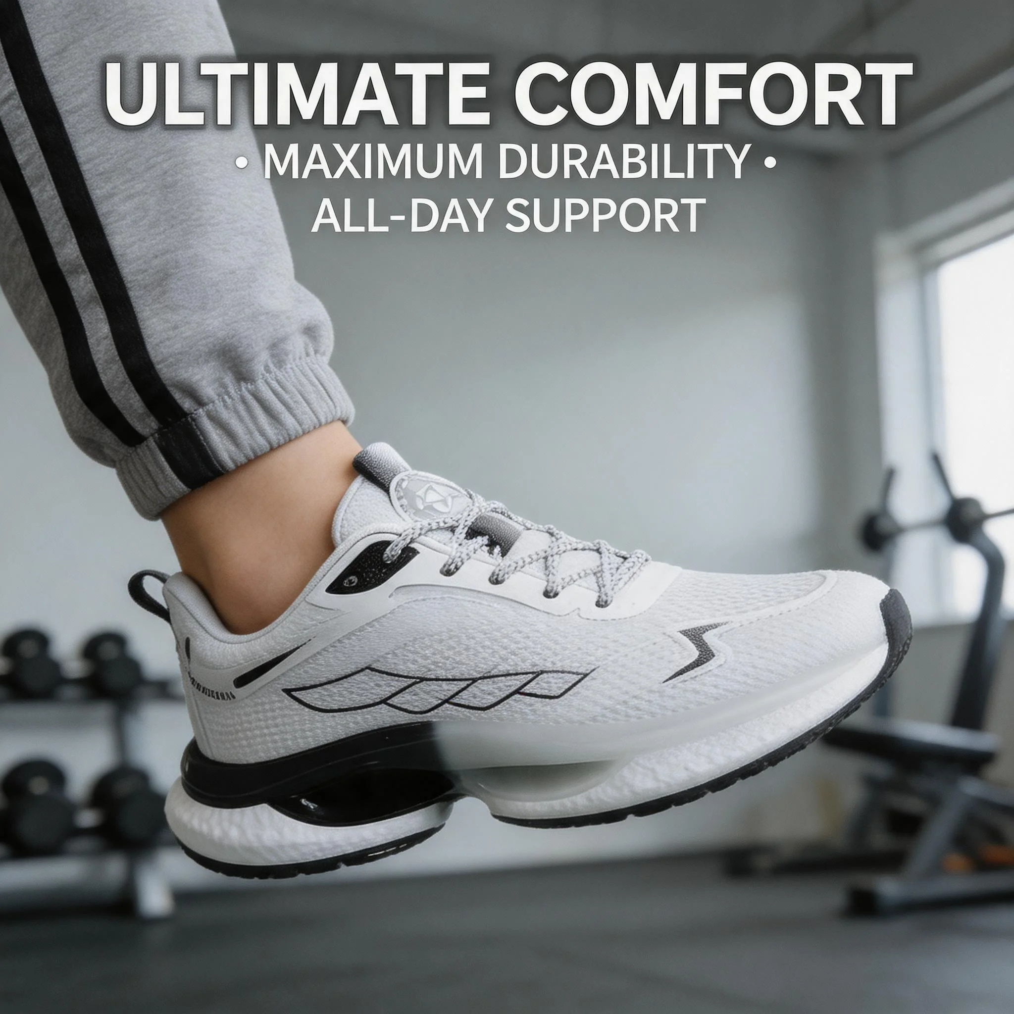 

Unisex Mesh Sneakers for Spring, Summer, Fall, and Winter: Ultra-Lightweight, Shock-Absorbing Running Shoes