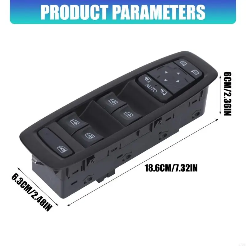 M76E Fensterheber-Steuergerät 254012952R Autotürverkleidung für den täglichen Reparatureinsatz von Koleos – Detail 6