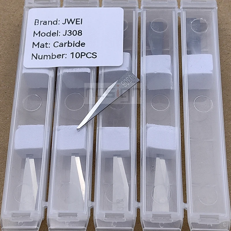 Imagem -02 - Lâmina de Corte de Faca Oscilante Jwei J308 para Plotter de Corte Cnc Jingwei
