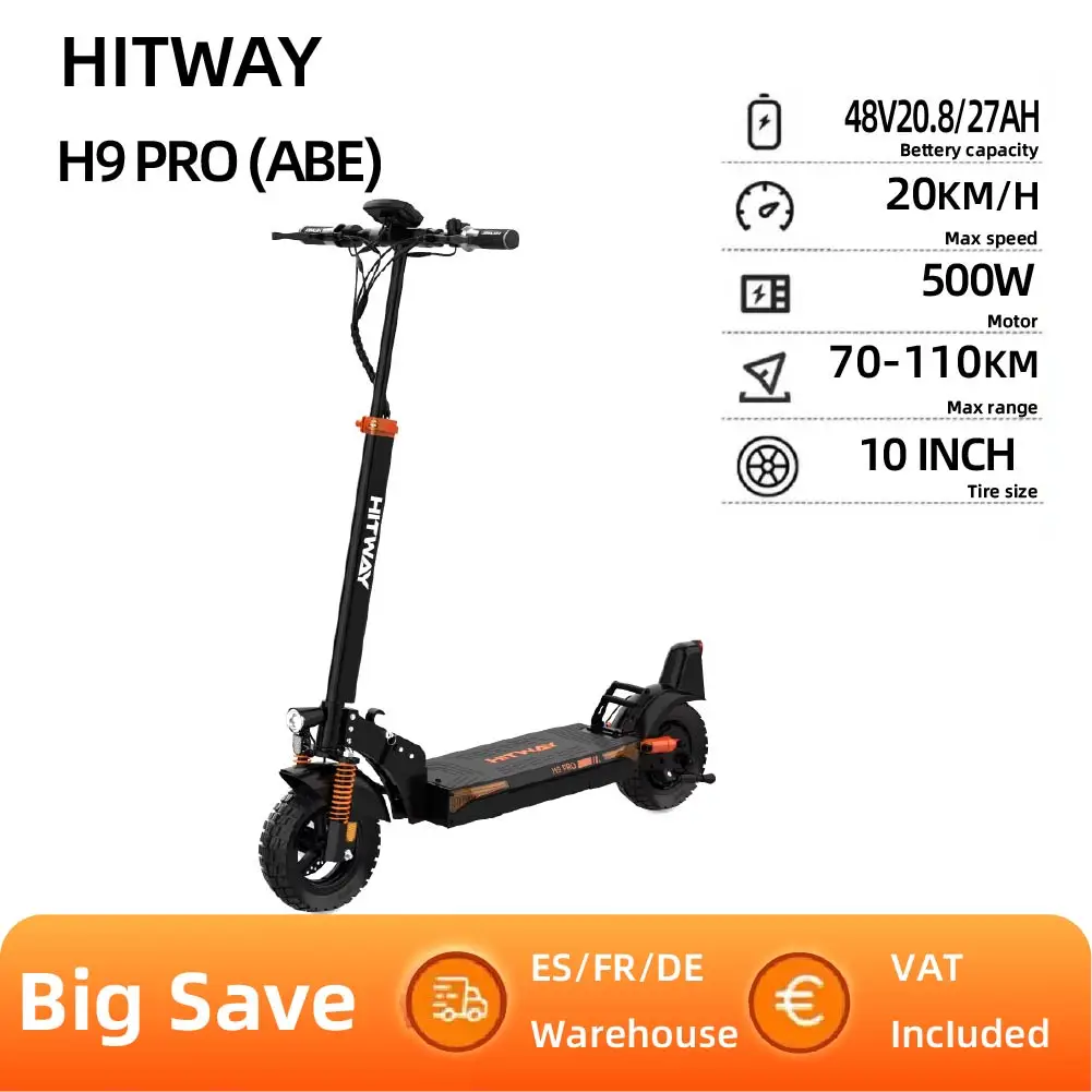 HITWAY H9 PRO: De beste elektrische scooter voor stedelijke reizen