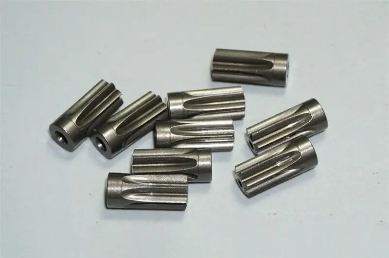 1PC Steel Metal 7-teeth Gear for 3.17mm Shaft RS-550 Electric Screwdriver Drill Tool Motor Gear 7T Metal Gear Length 15.8mm