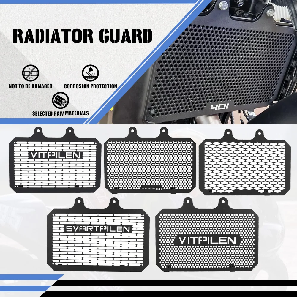 

Motorcycles For Husqvarna Svartpilen Vitpilen 401 Vitpilen401 2018 - 2023 2022 Radiator Grille Guard Cover Protector Accessories