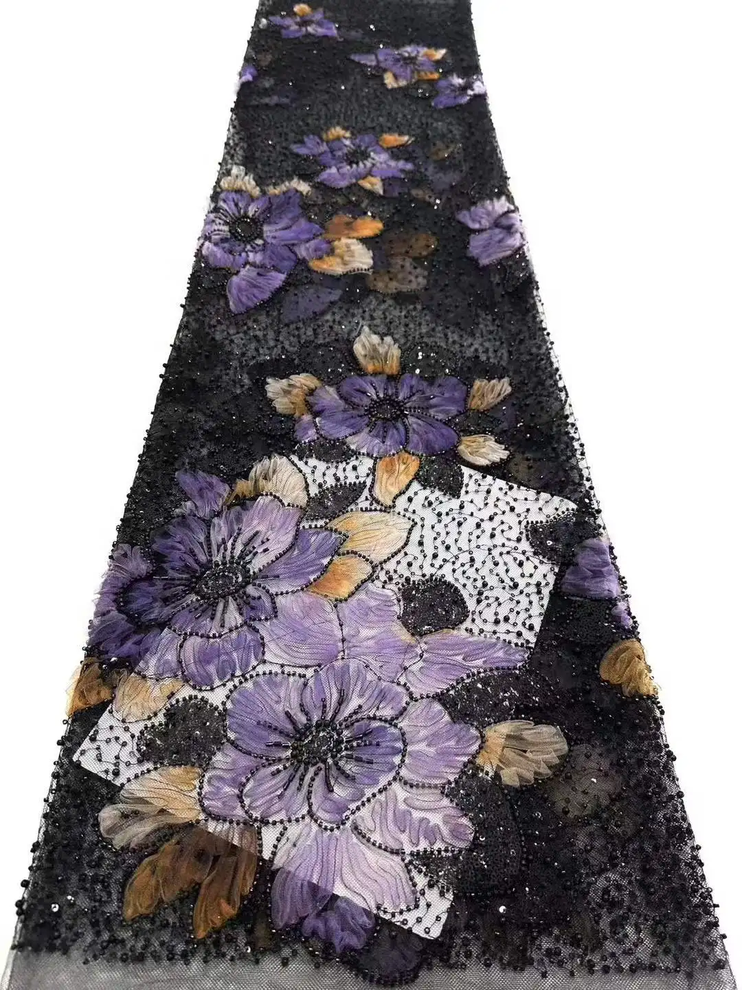 الجملة الأفريقي الثقيلة مطرز أقمشة الدانتيل 2025 جودة عالية النيجيري الفاخرة الترتر الدانتيل الفرنسية تول النسيج لفستان الحفلات