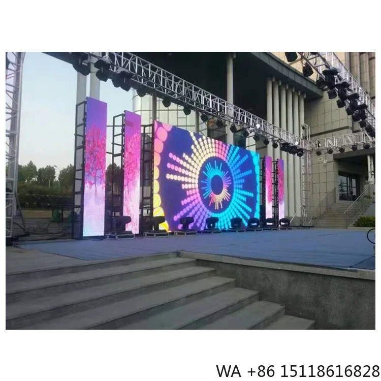 Unilumin ultra Thin P3.91 P4.81 Waterproof Outdoor Rental Led Screen Display for Stage