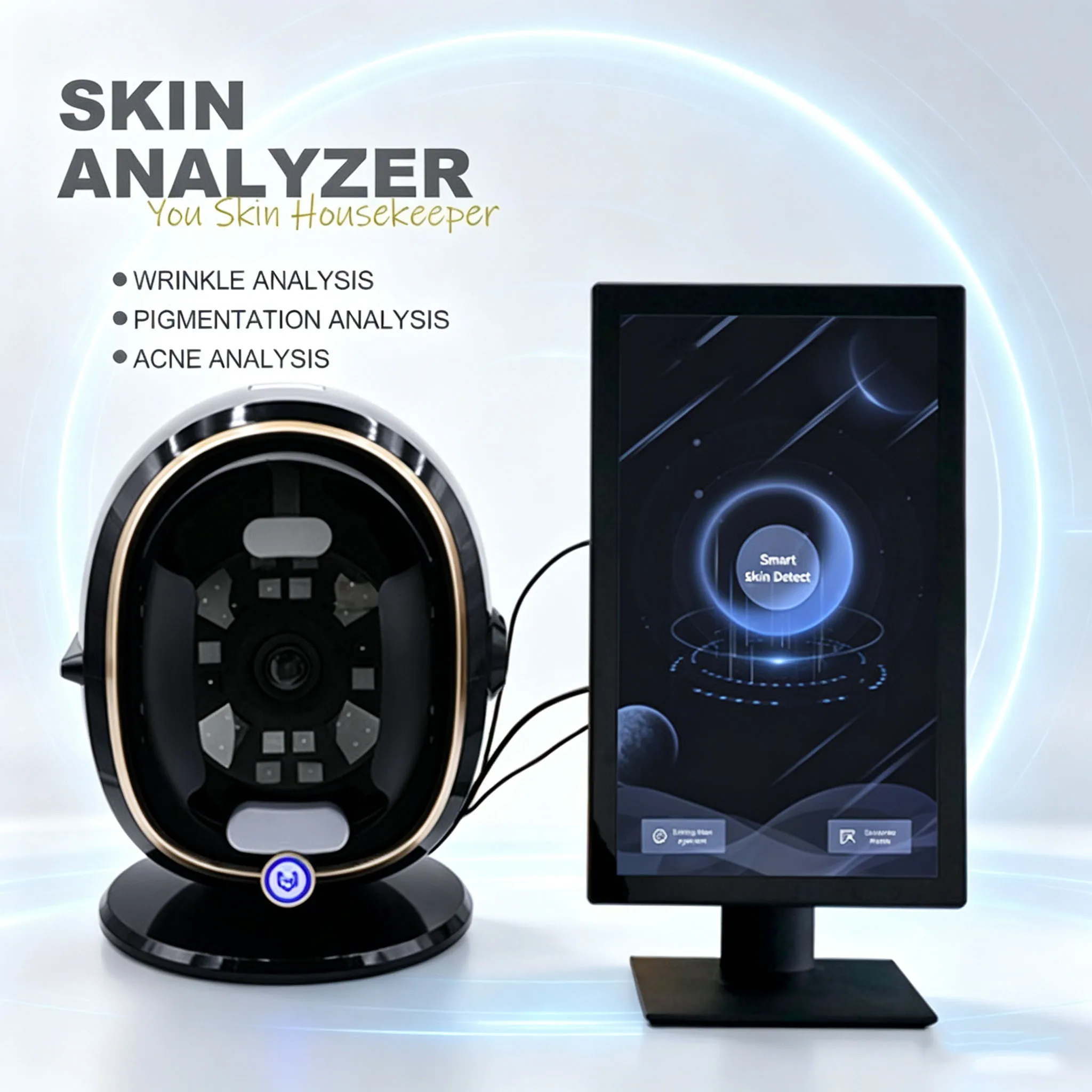 Portable Skin Analyzer Facial Scanner AI Facial Testing Machine 3D Skin Analyzer