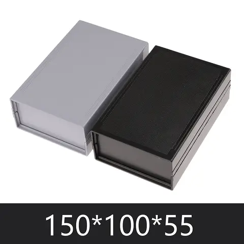 1pcs PCB Instrument Box Enclosure Electronic Project Case DIY 150x100x55mm Wire Junction Boxes'