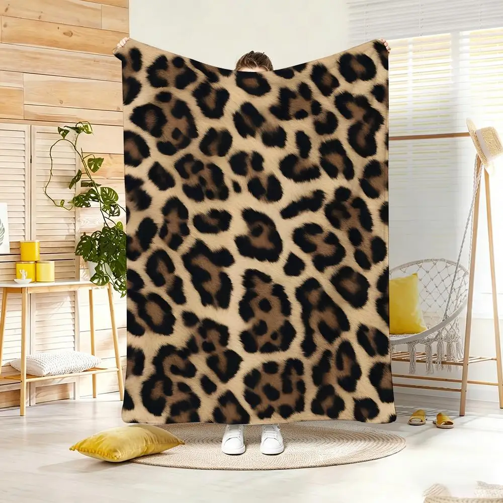 Luxury Zebra Stripe Throw Blanket Wild Animal Texture Print Couch Sofa Soft Bedding Quilt Modern Bedroom Living Room Decor