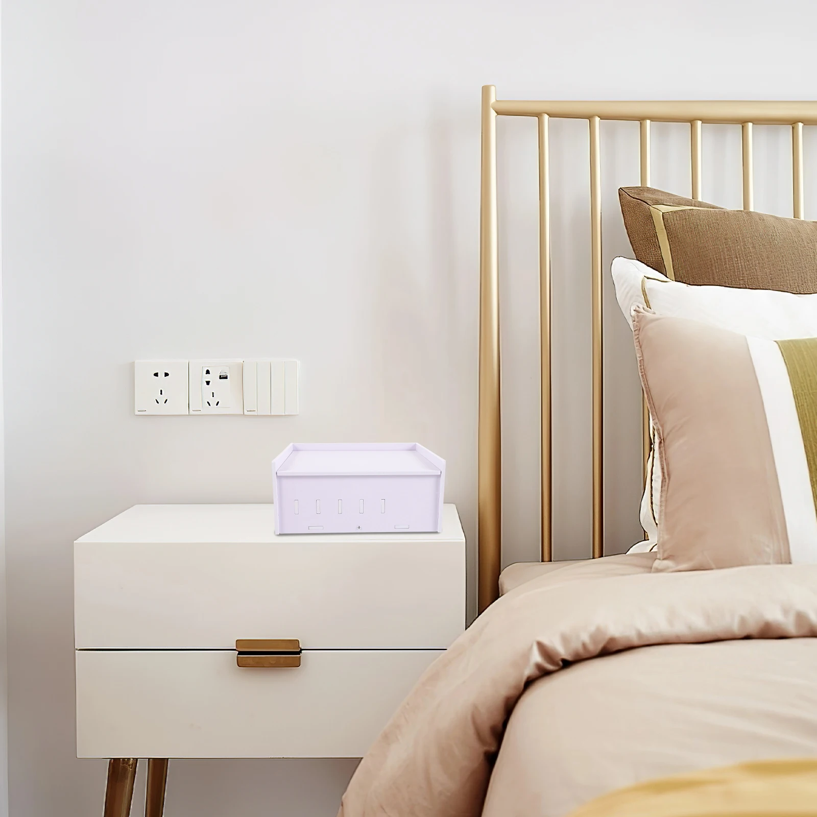 

Compartmentalized Cash Storage Box Reusable Coin Container Daily Use Supermarket Money Holder Multi Grid Change ganizer