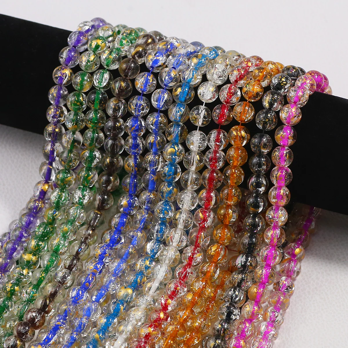 95Pcs 10Mm Gold Col… - image