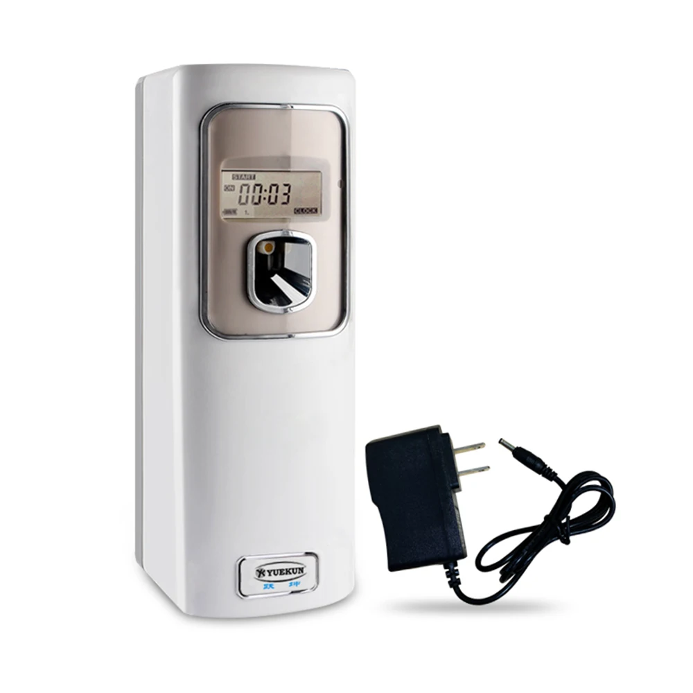 الروائح الأيروسول موزع مزيل الروائح العطر التعريفي آلة رش ، LCD التلقائي آلة العطور ، فندق ذكي توقيت