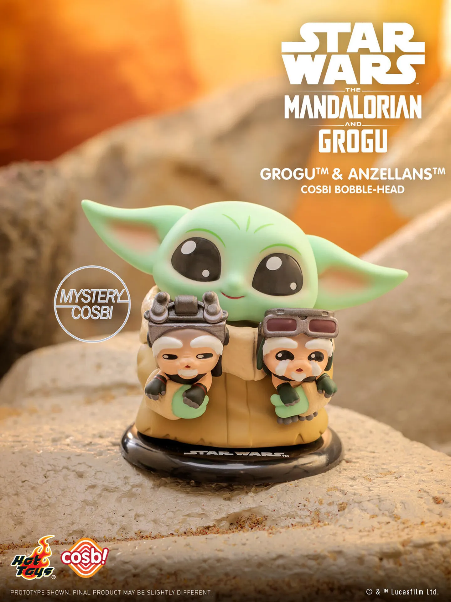 New Hot Toys Star Wars The Mandalorian & Grogu Series Blind Box