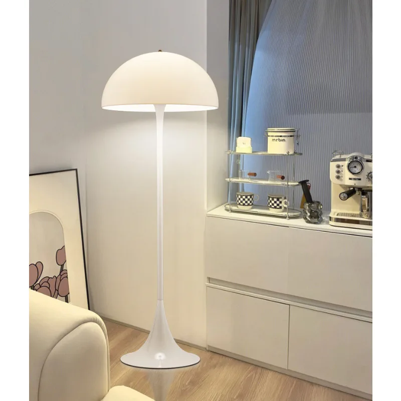 

Mushroom-shaped E27 Led Floor Lamps Minimalist Living Room Sofa Side Remote Control Dim Standing Lamp Bedroom Bedside Lights