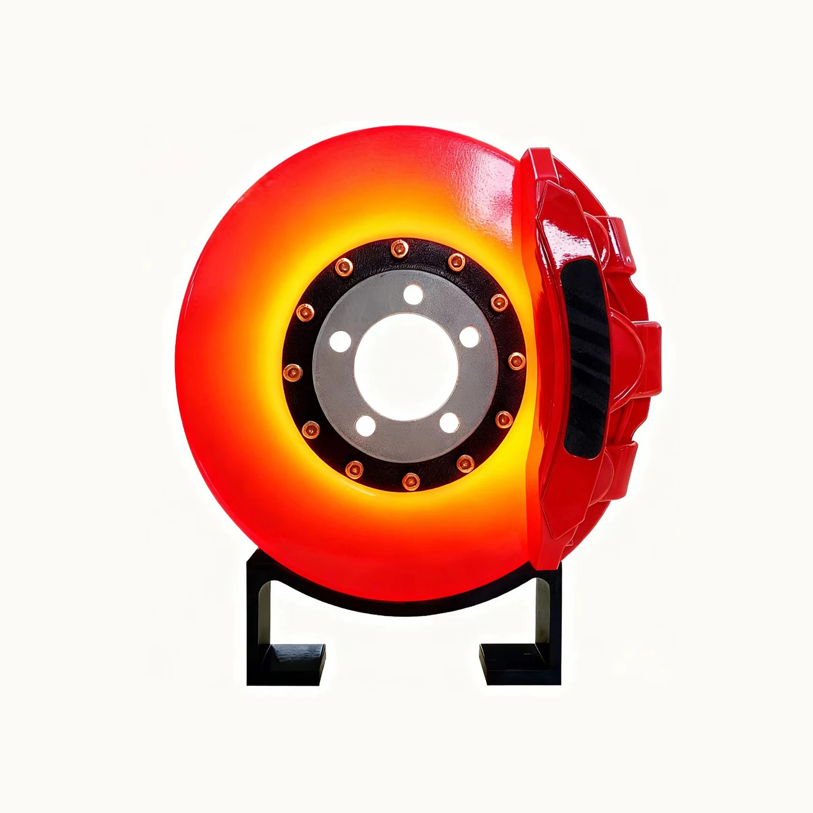 

Racing Brake Disc Neon Light USB Powered Acrylic Sign for Garage Wall Decoration Car Fans Dimmable Red White Glow