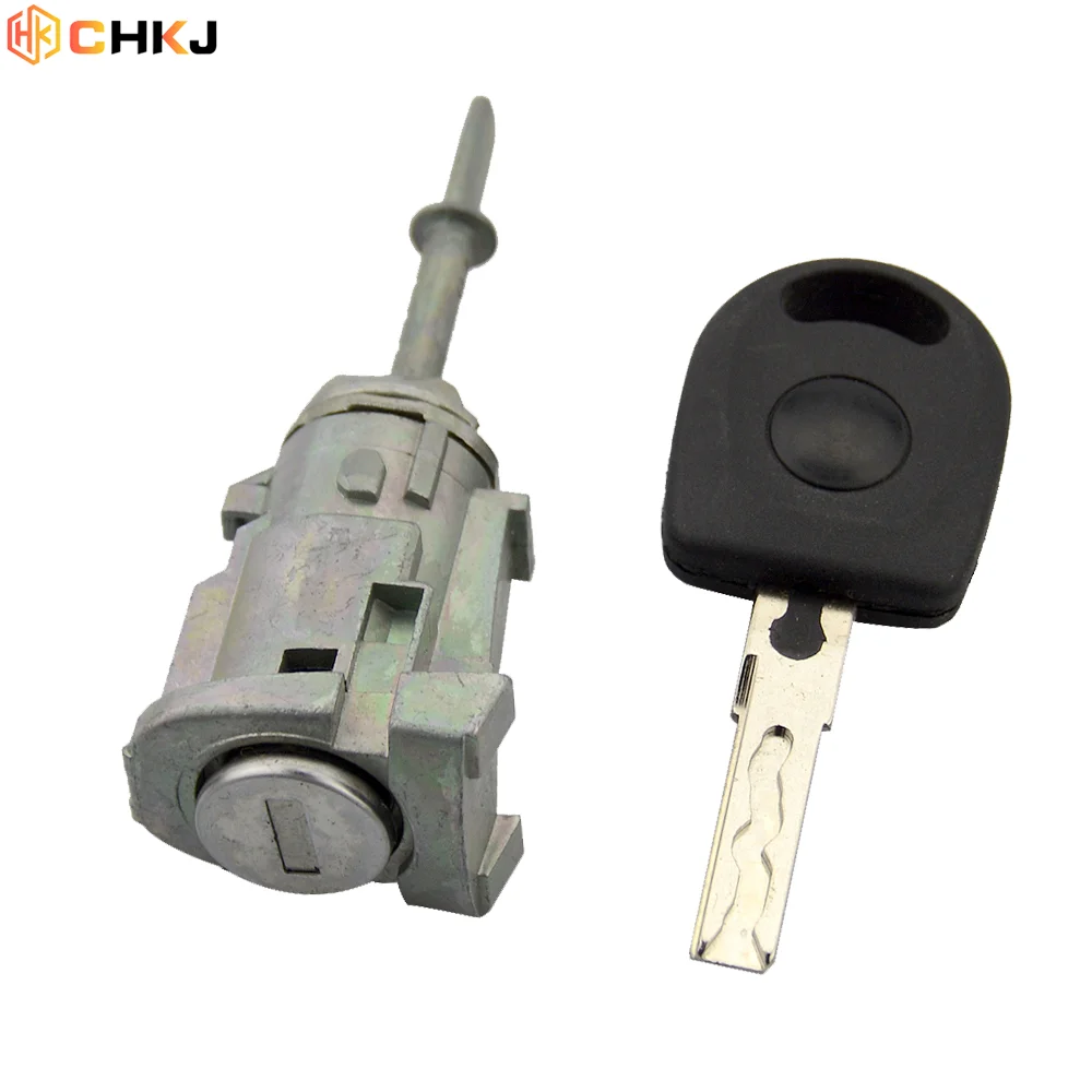 

CHKJ Left Door Lock Barrel Cylinder For VW GOLF 4 IV MK4 BORA A6 SKODA FABIA POLO 1997-2003 Auto Replacement Lock for Locksmith