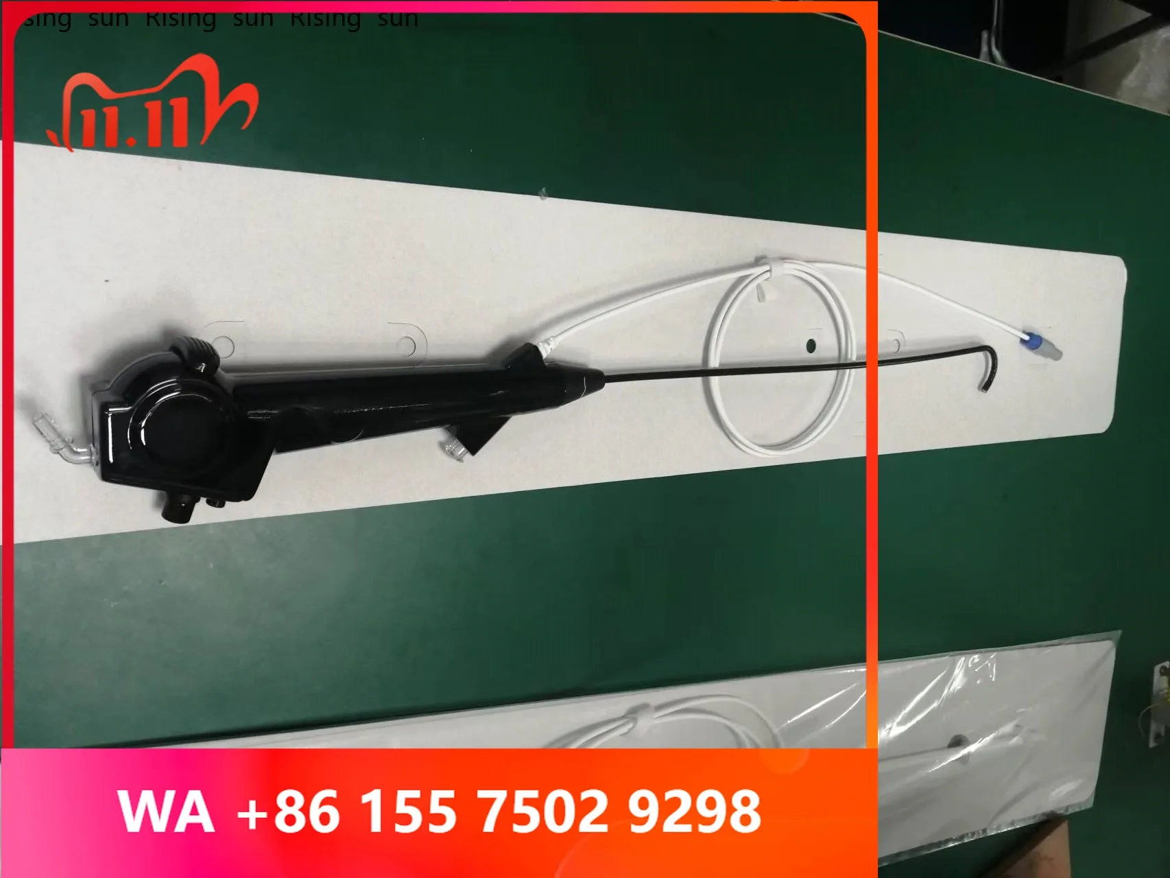 720P HD 5.4mm OD flexible single use ideo bronchoscope with USB output to connect laptop up/down 180 bending angle
