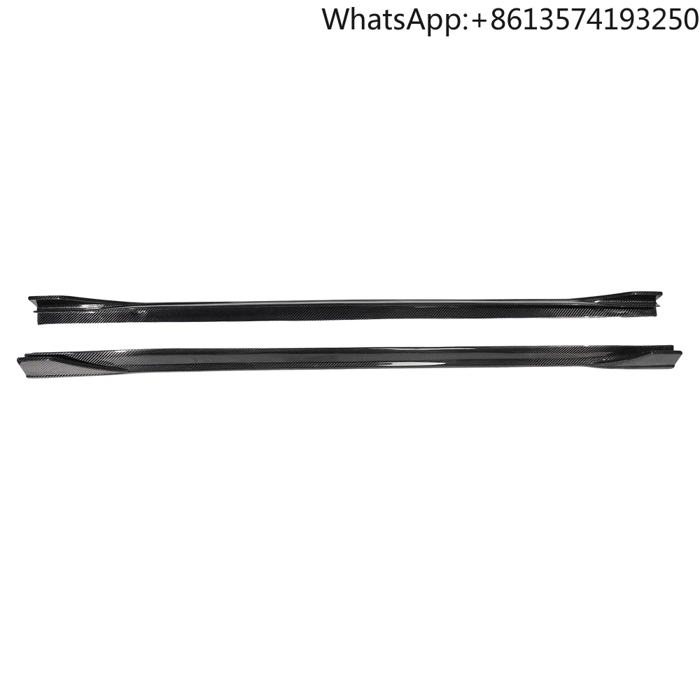 

For ODM/OEM Dry Carbon Fiber Universal Car Side Skirts Extension for Volkswagen Vw Golf 8 GTI 2021-2023 Body Kit