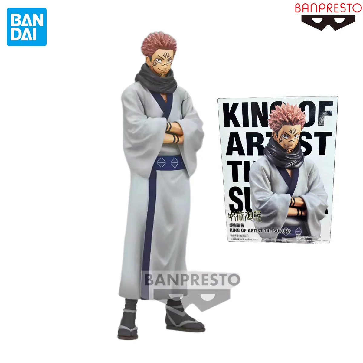 

In Stock BANDAI BANPRESTO Original Jujutsu Kaisen KOA King of Artist The Sukuna Ryomen Sukuna Anime Figure Model Collection