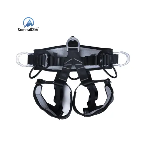 Camnal Polyester Safety Rope Set with Harness Fall Protection Tree Climbing Harness Half-body Safety Belt