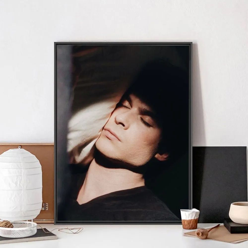 The Vampire Diaries Ian Somerhalde Poster No Poster Kraft Club Bar Paper Vintage Poster Wall Art Painting Bedroom Study Stickers