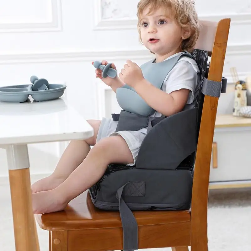 Booster Seat For Kitchen Chair Foldable Dining Chair Cushion To Raise Seat Height Nonslip Kids Support Mat For Eating At Home