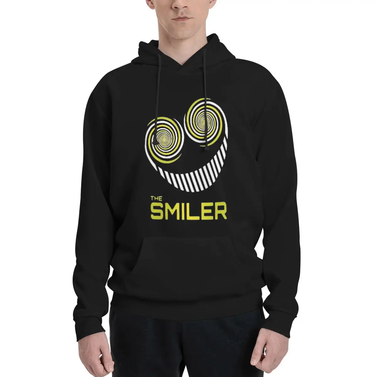 The Smiler Alton Towers Men's Polyester Fleece Hoodie - Warm, Comfortable, and Stylish Pullover for Casual Wear and Sports