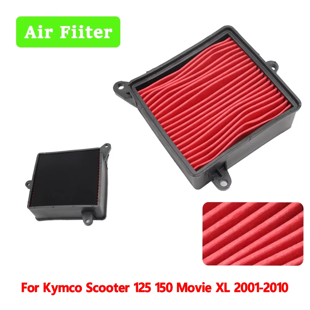Filtre à Air lavable et Recyclable pour moto Kymco Scooter125 Scooter150 125 150 film XL 2001 – 2010