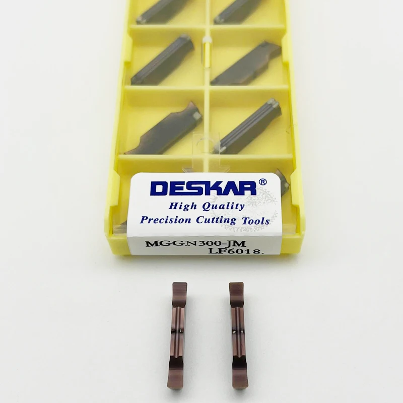 

MGGN Grooving Inserts MGGN150 MGGN200 MGGN250 MGGN300 MGGN400 MGGN500 -JM R-8 R-15 L-8 L-15 Carbide Inserts For Stainless Steel
