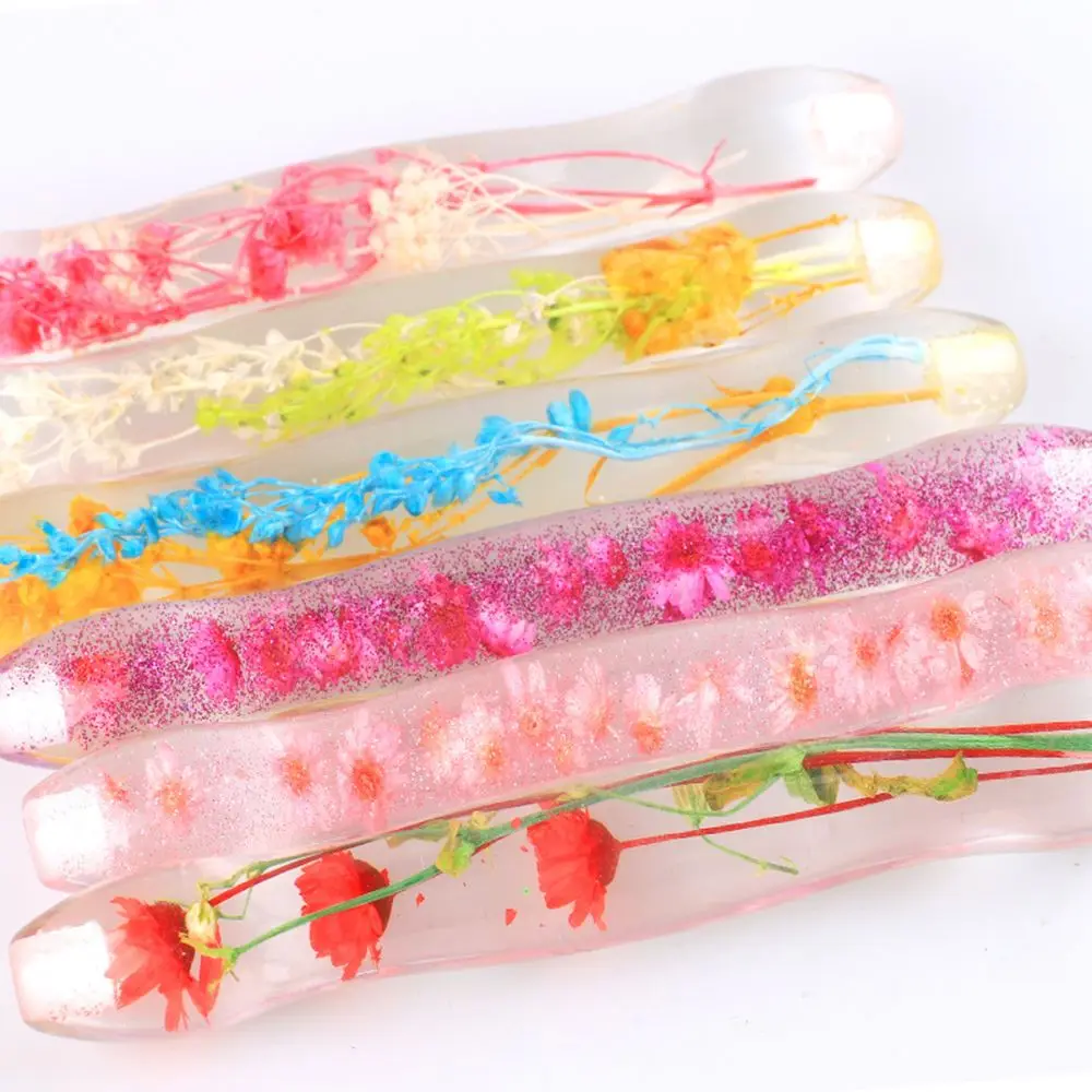 Crystal Flower Resin Point Drill Pen Double Head 5D Diamond Painting Pen DIY Crafts Cross Stitch Embroidery Sewing Accessories