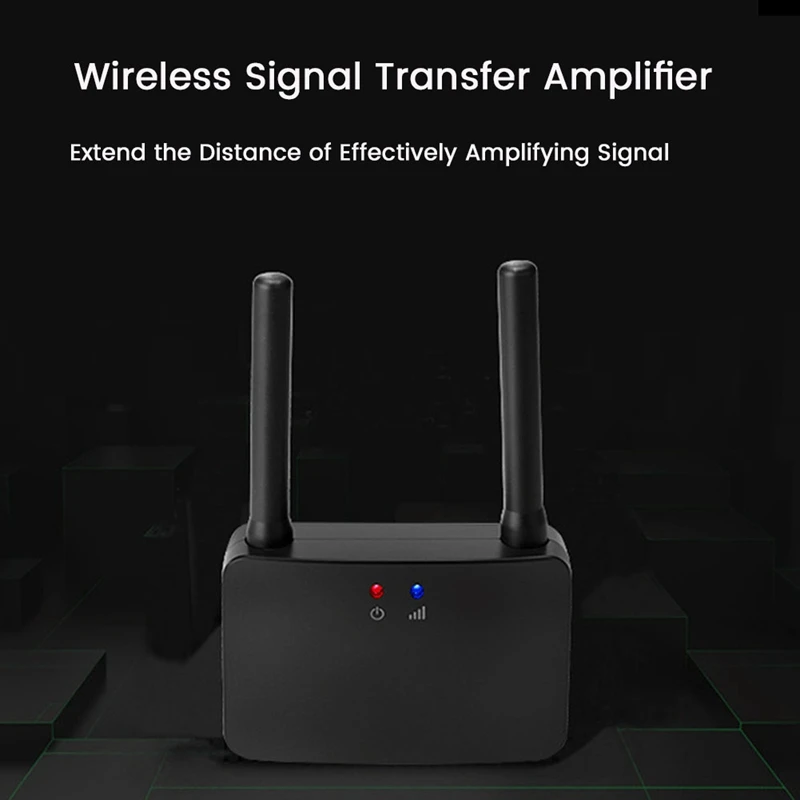 Repetidor inalámbrico de 433Mhz, amplificador de señal, extensor de código de aprendizaje para sistema de alarma y Sensor Detector inalámbrico