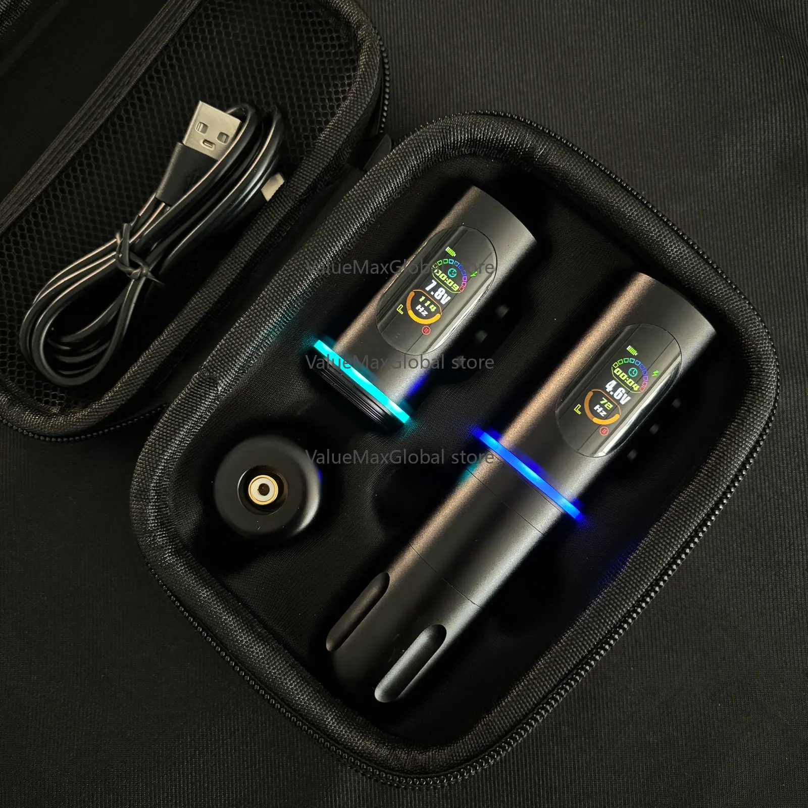 Wireless Tattoo Machine Pen – Powerful Coreless Motor & Long-Lasting Battery for Body Art Tattoos