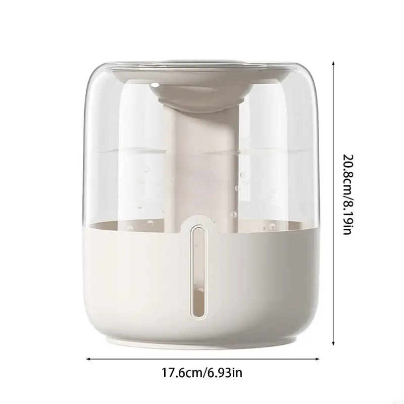 G8TC 6.8L Semprotan Ganda Humidifier dengan Diffuser Minyak Esensial Noise Rendah Malam