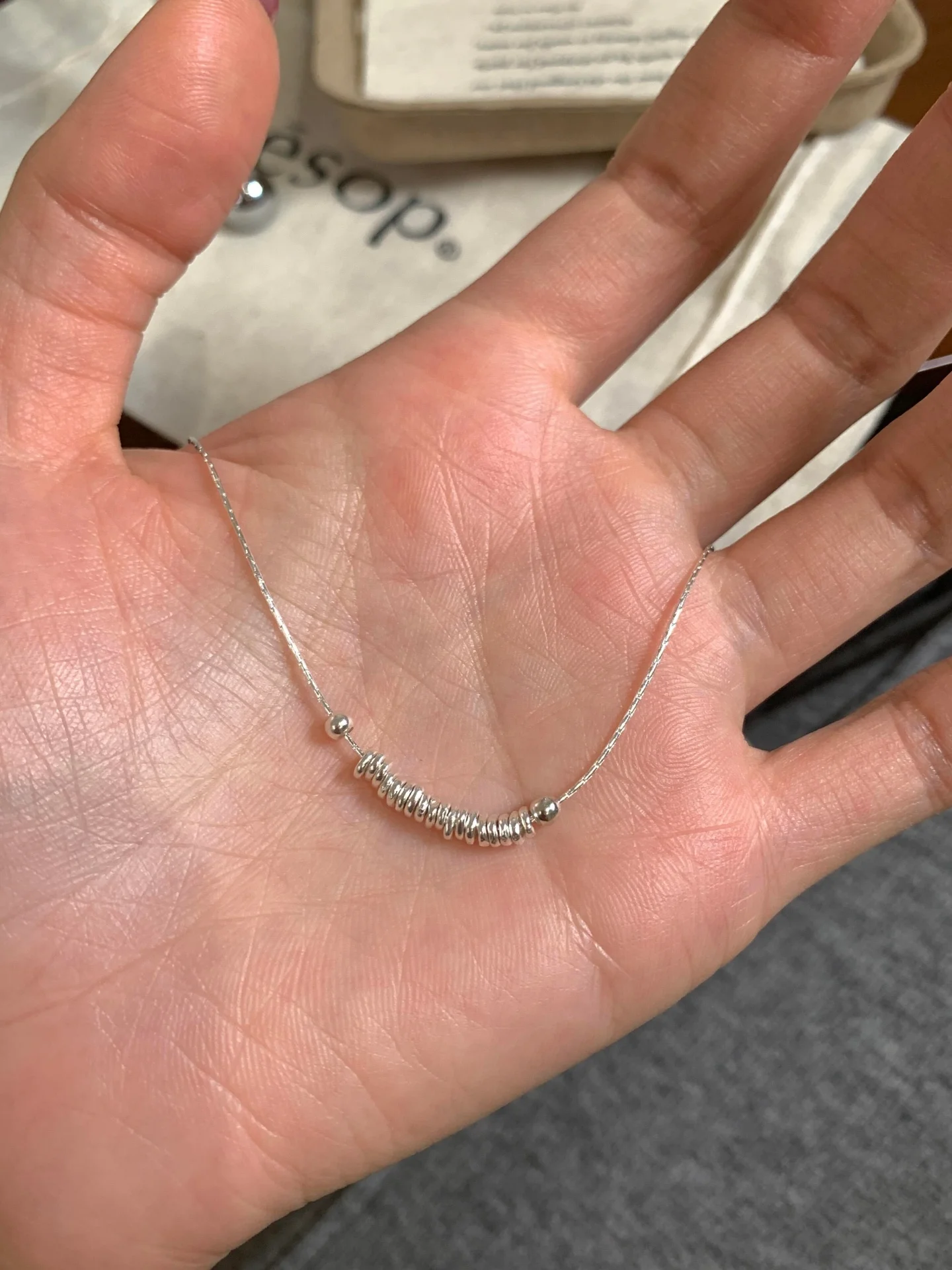 豪華なヴォーグデザイナーブレスレット小さなボールリンクシルバー壊れやすいエレガントなファッションジュエリー925スターリングシルバーハンドアクセサリー