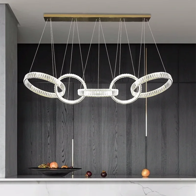 

home decorationPendant lights, luxury crystal living room chandelier, dining room Pendant lamp, ceiling light, indoor lighting
