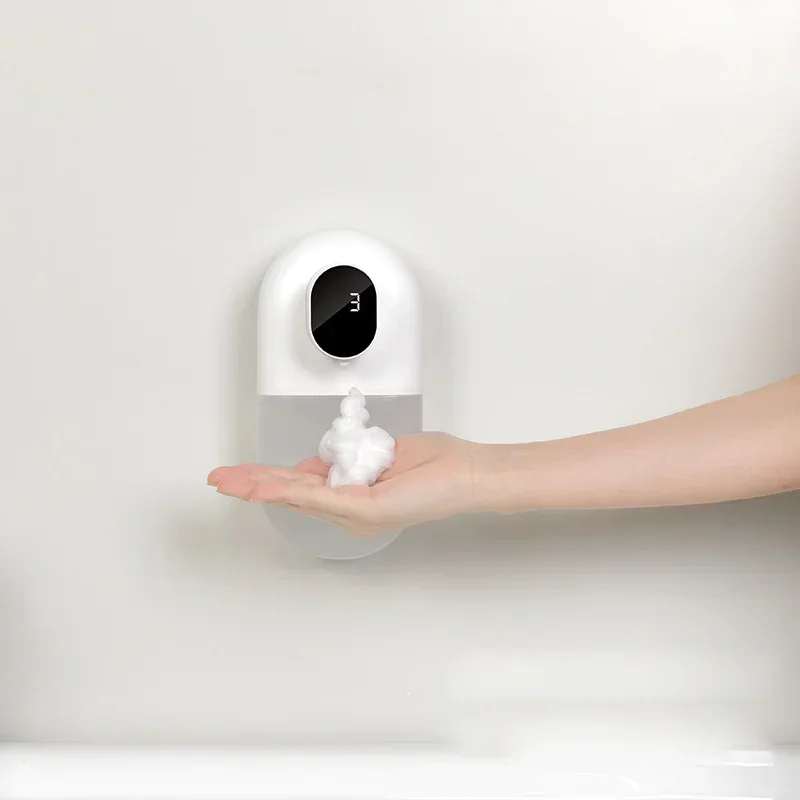 USB automatic mobile phone soap dispenser foam induction smart wall mounted soap dispenser bathroom accessories  500ml