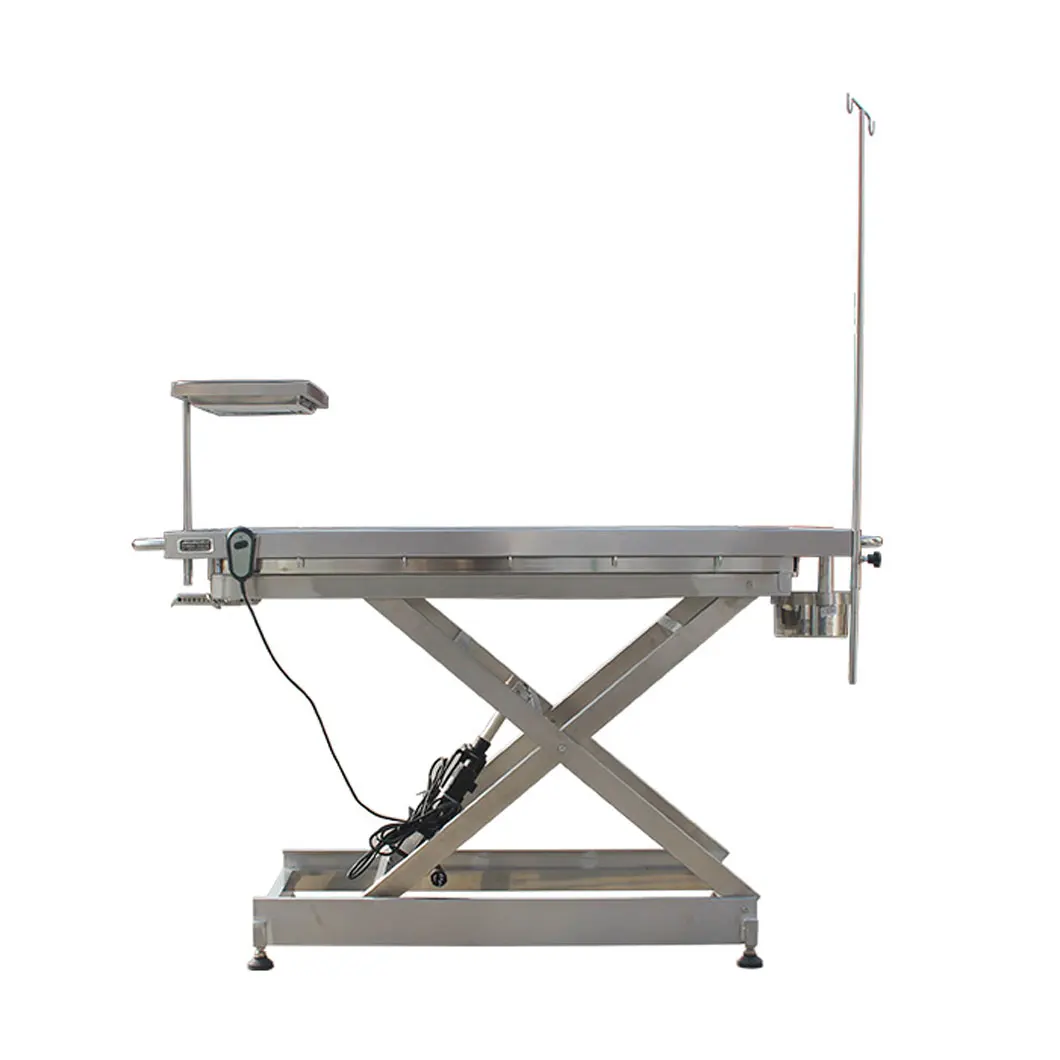 Stainless Steel Medical Hospital Vet Surgery Operation Bed, Veterinary Operating Table For Pet