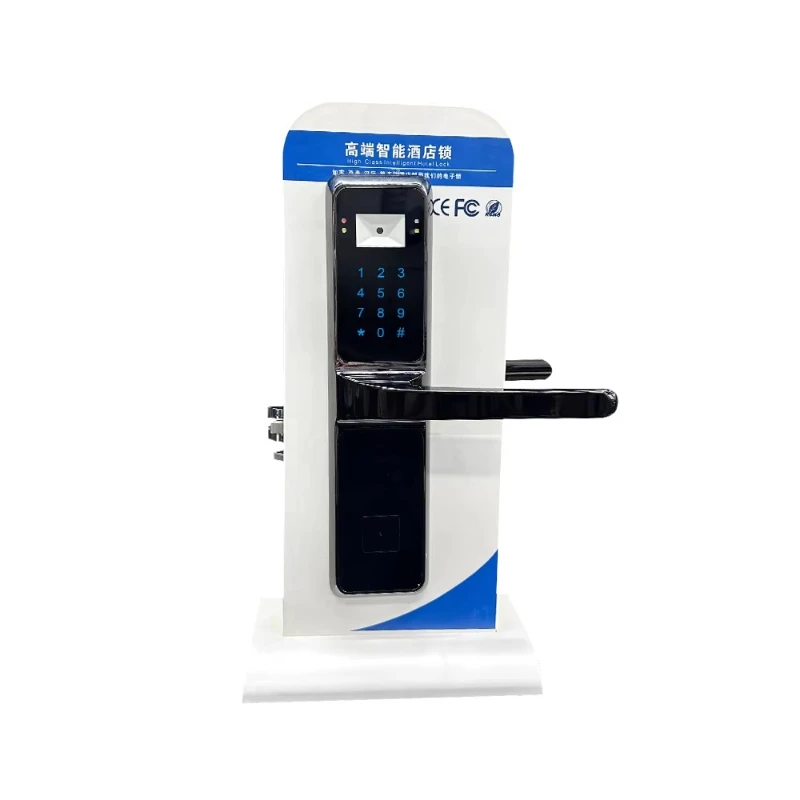 Hotel and school electronic keyless digital QR code smart door lock with QR SDK