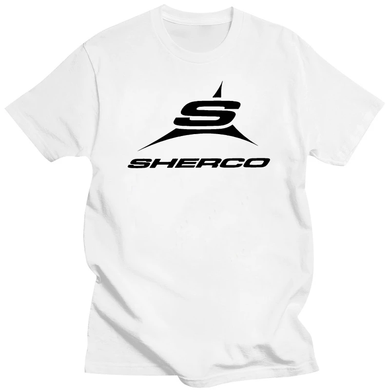 sherco logo T shirt men tshirt women tops tee 100% cotton funny print O-neck Short Sleeve t-shirt